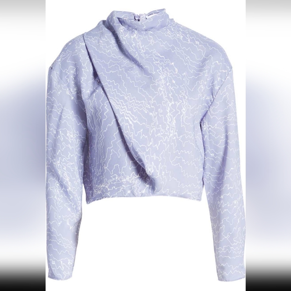 NWT ASTR Floral long sleeve top